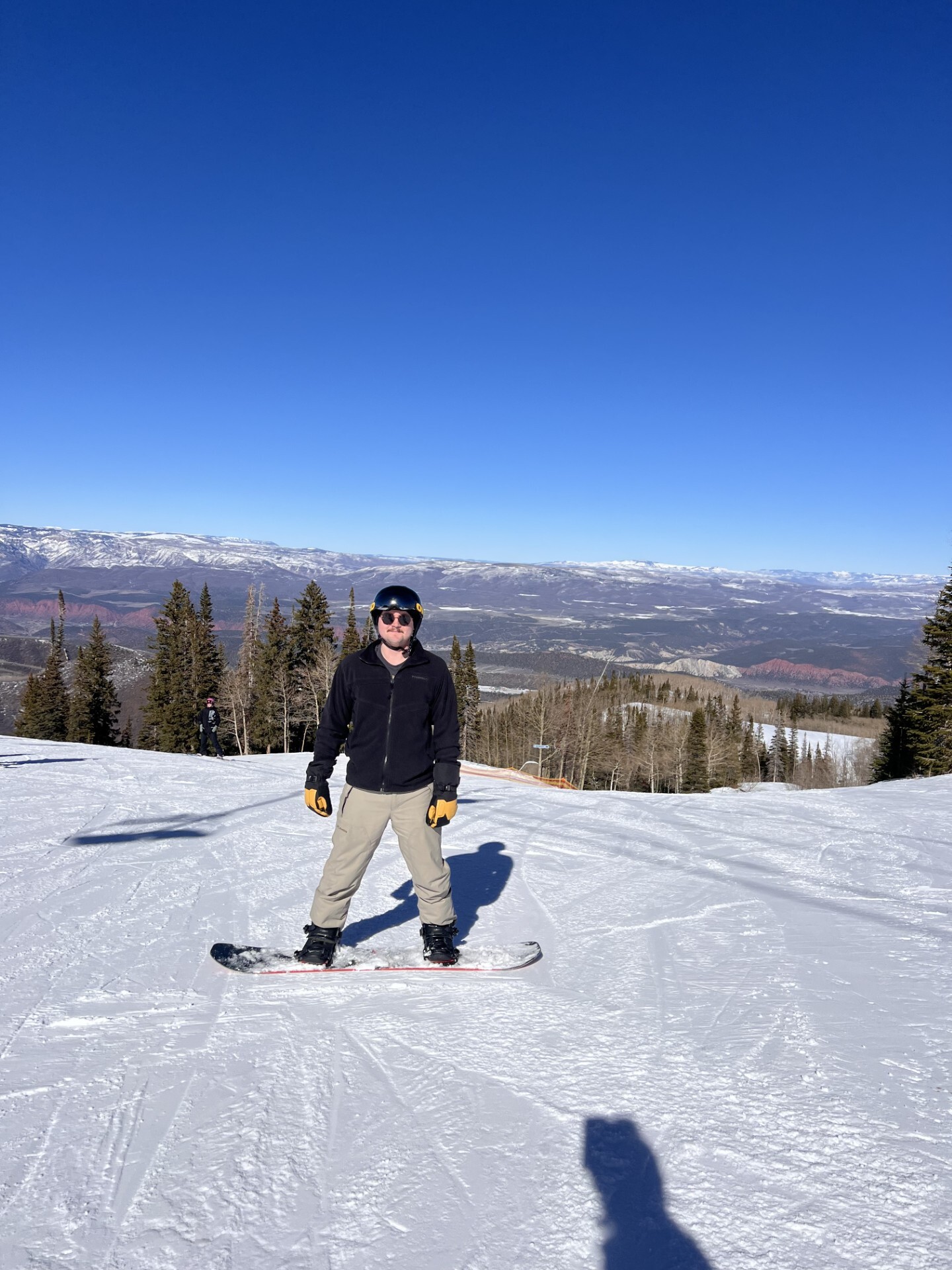Snowboarding in Colorado