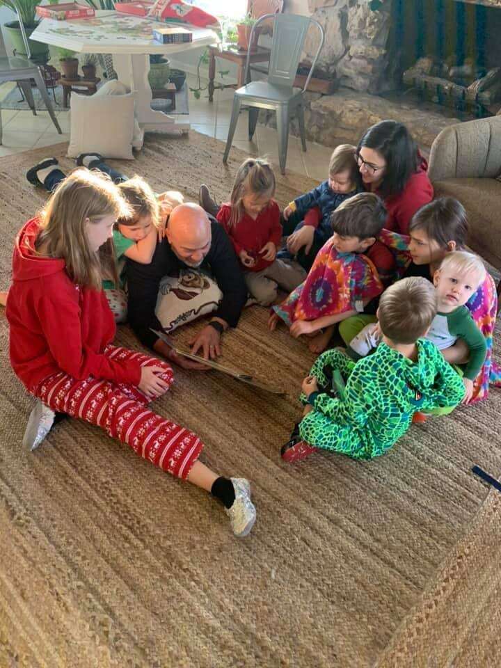 She loves being an aunt to her 18 (and counting) nieces and nephews, the 
first of whom was born when she was only 7.