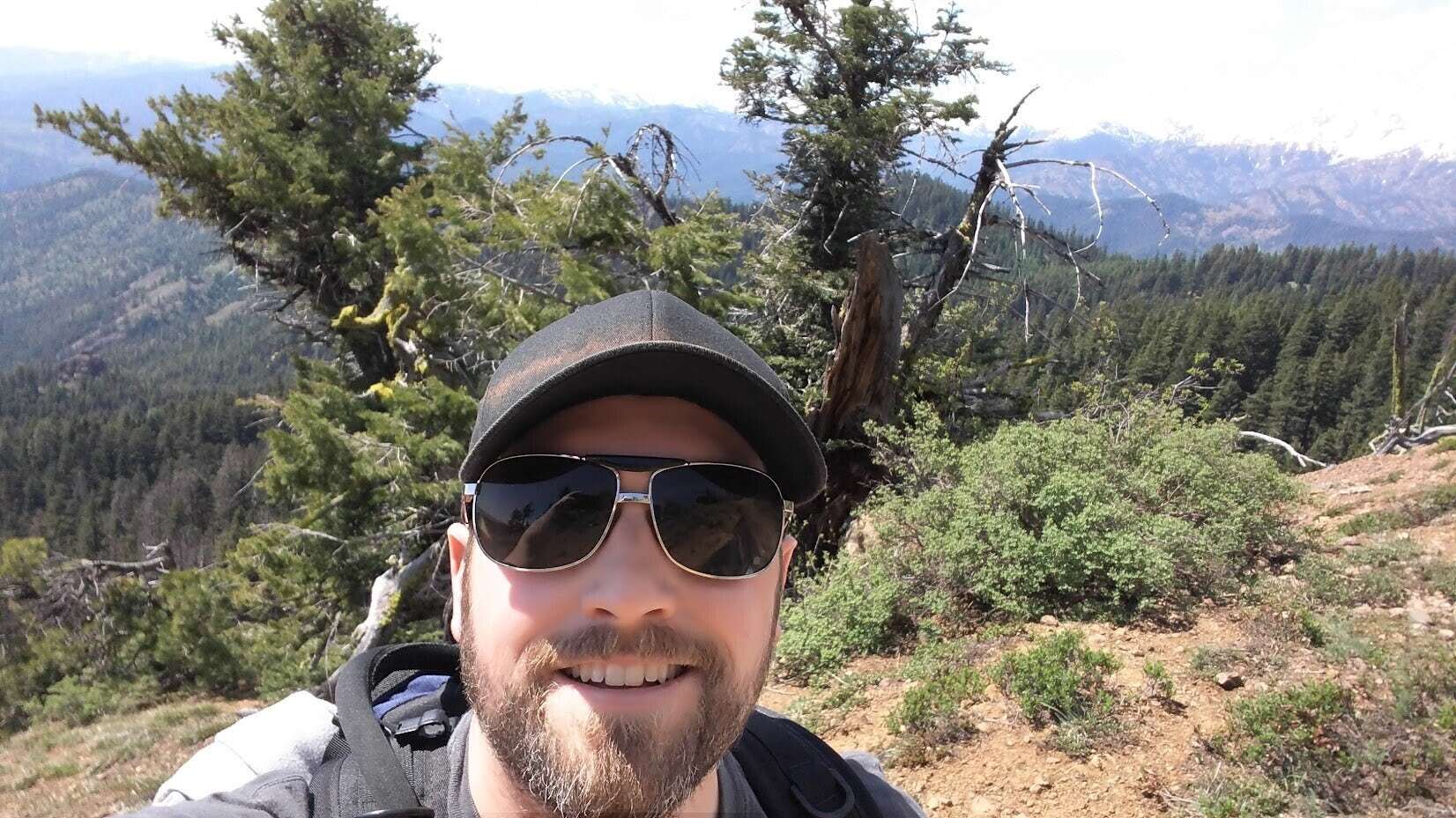 James loves the outdoors!