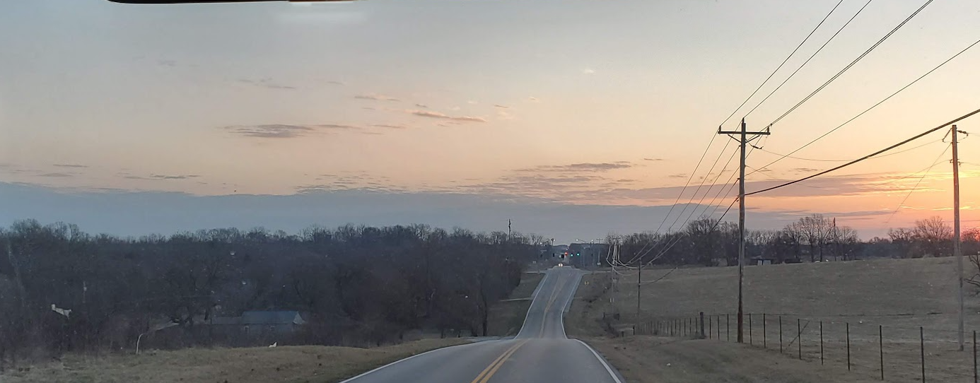 James loves to be up before the sun rises!