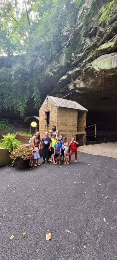Exploring national cave systems with family and friends.