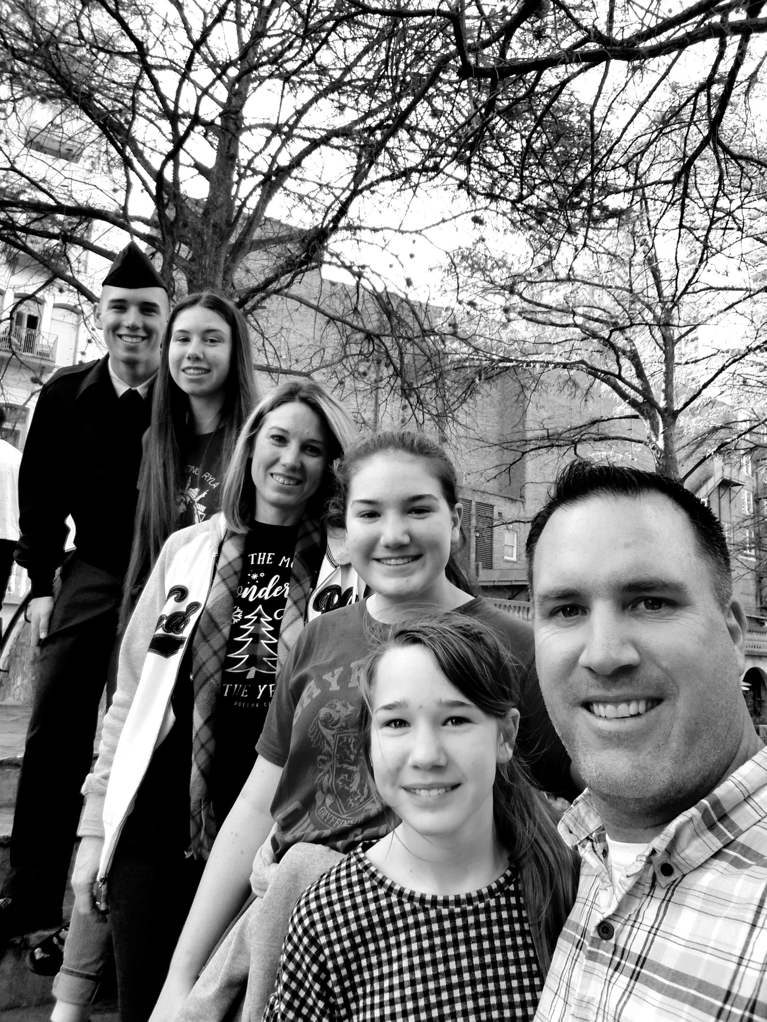 Adventures with his family.