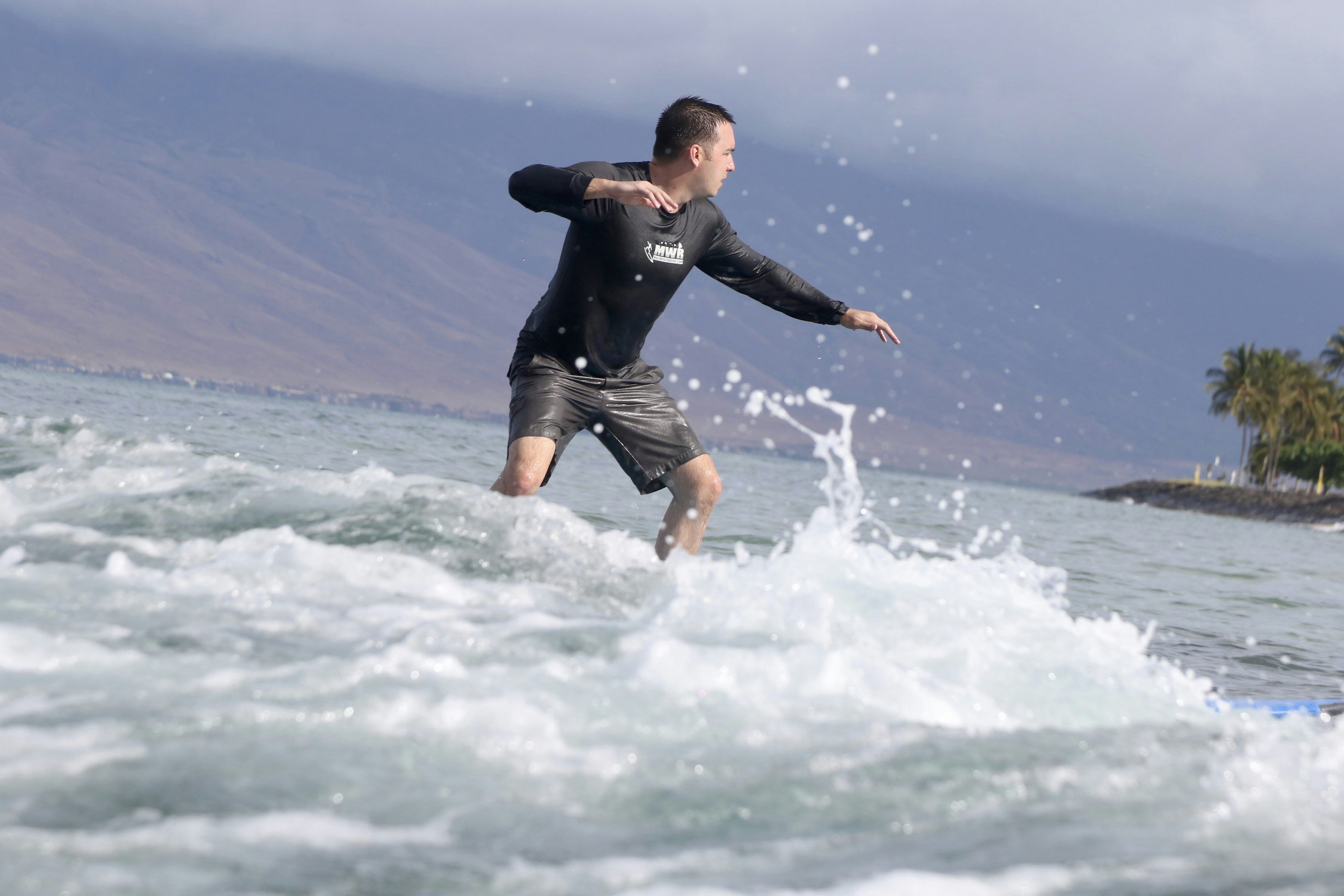 Surfing in Hawaii - After learning, surfing became a 
