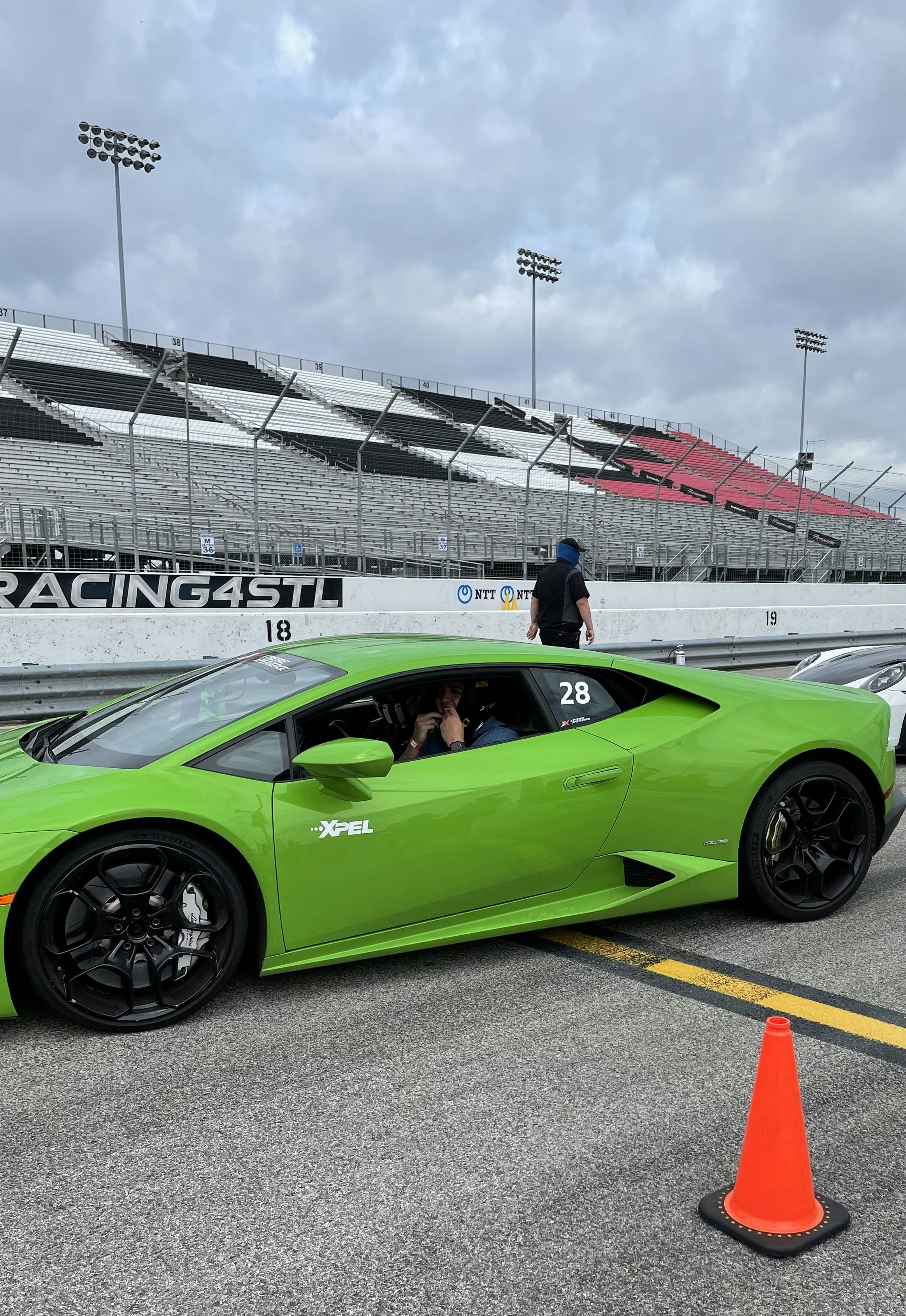 Racing supercars - he tries to check off something from his bucket list 
each year.