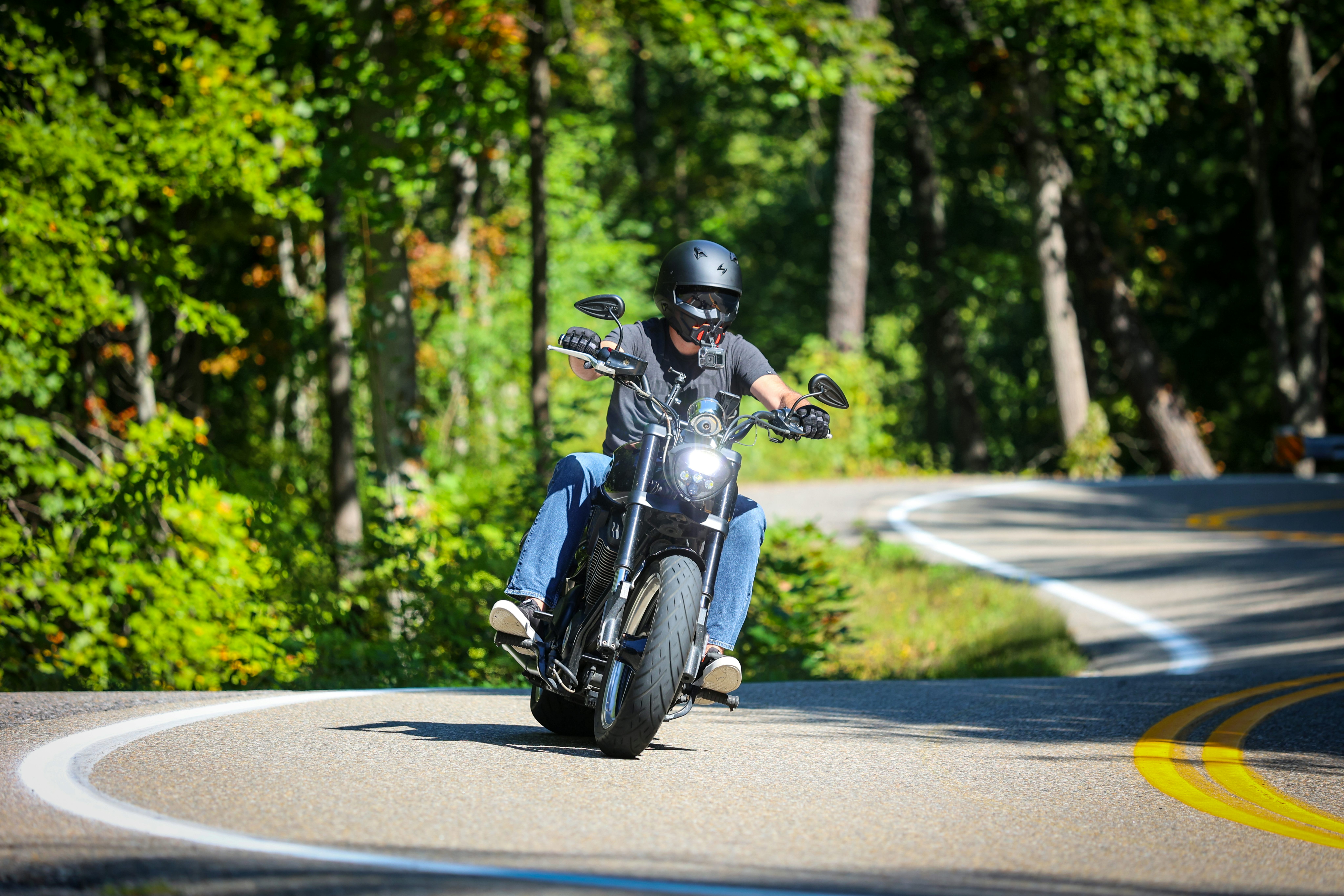 Riding the Tail of the Dragon in TN.