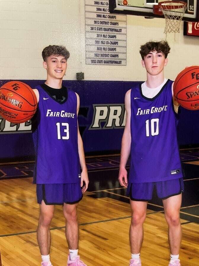If you can't find him on a Tuesday, or Friday night, or on a weekend during 
the summer, he is probably watching one of these two play. It's a bonus 
when they play on the same team!