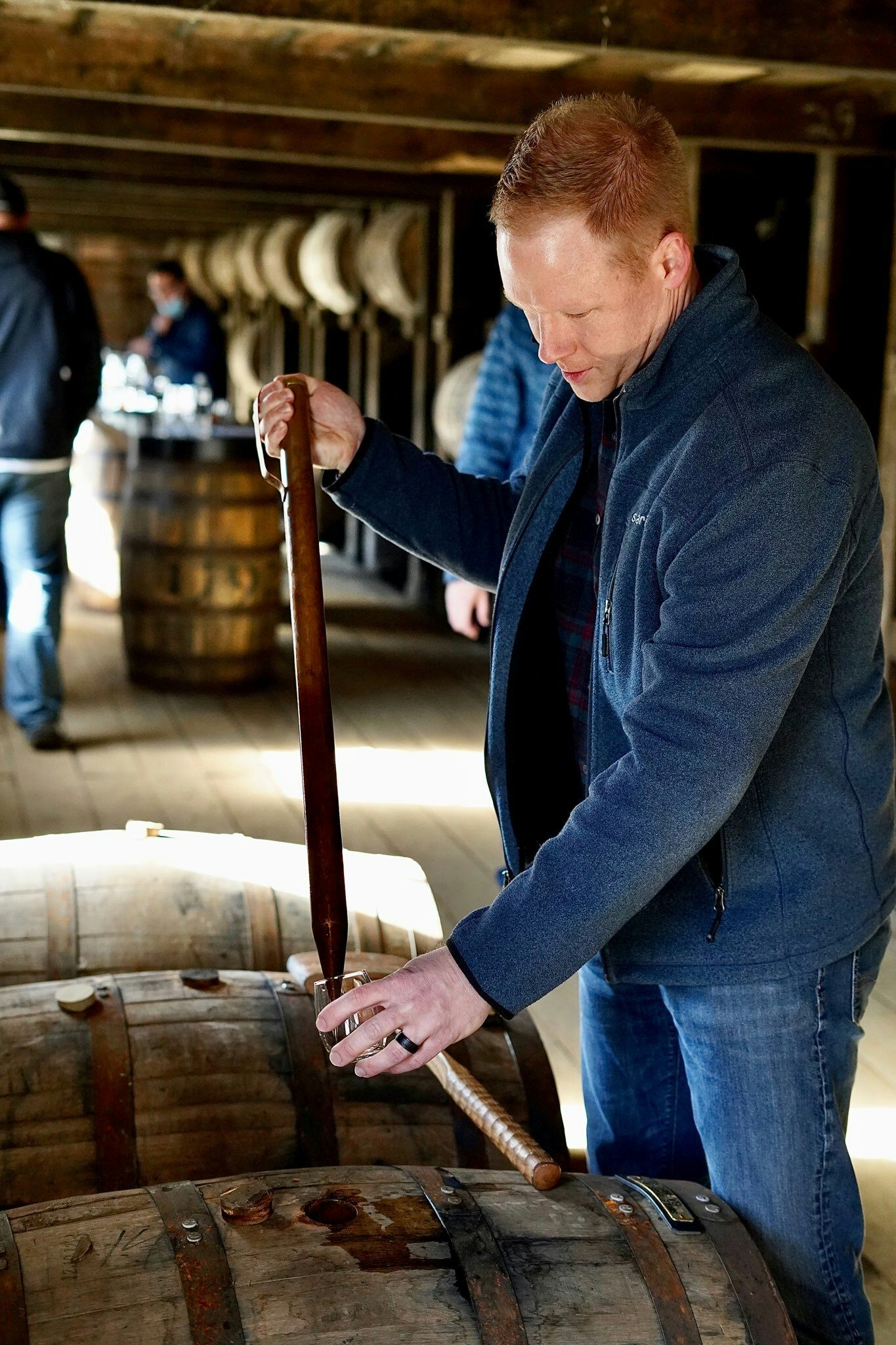 Recent trip to Kentucky to pick a barrel of bourbon and tasting straight 
from the barrels.
