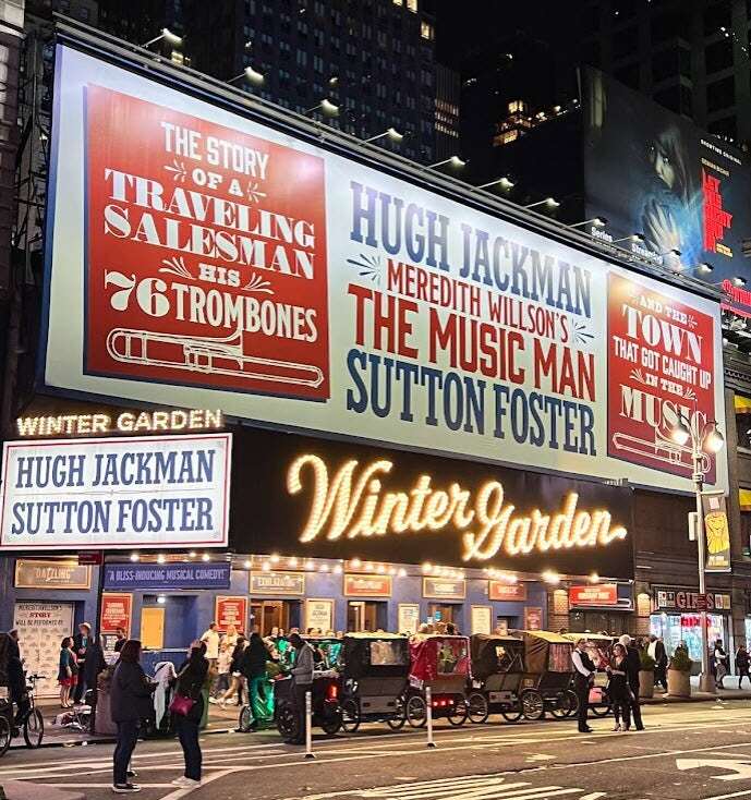 The last show Kevin saw on Broadway was The Music Man.