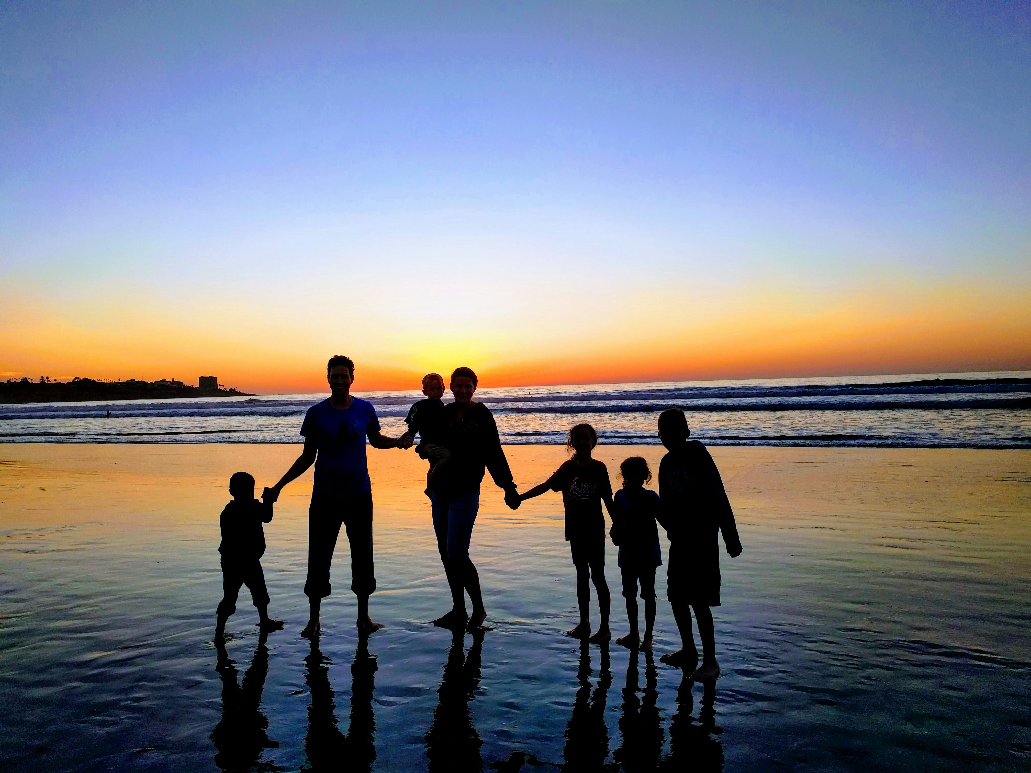 Garry and his family took a trip to San Diego in 2016.