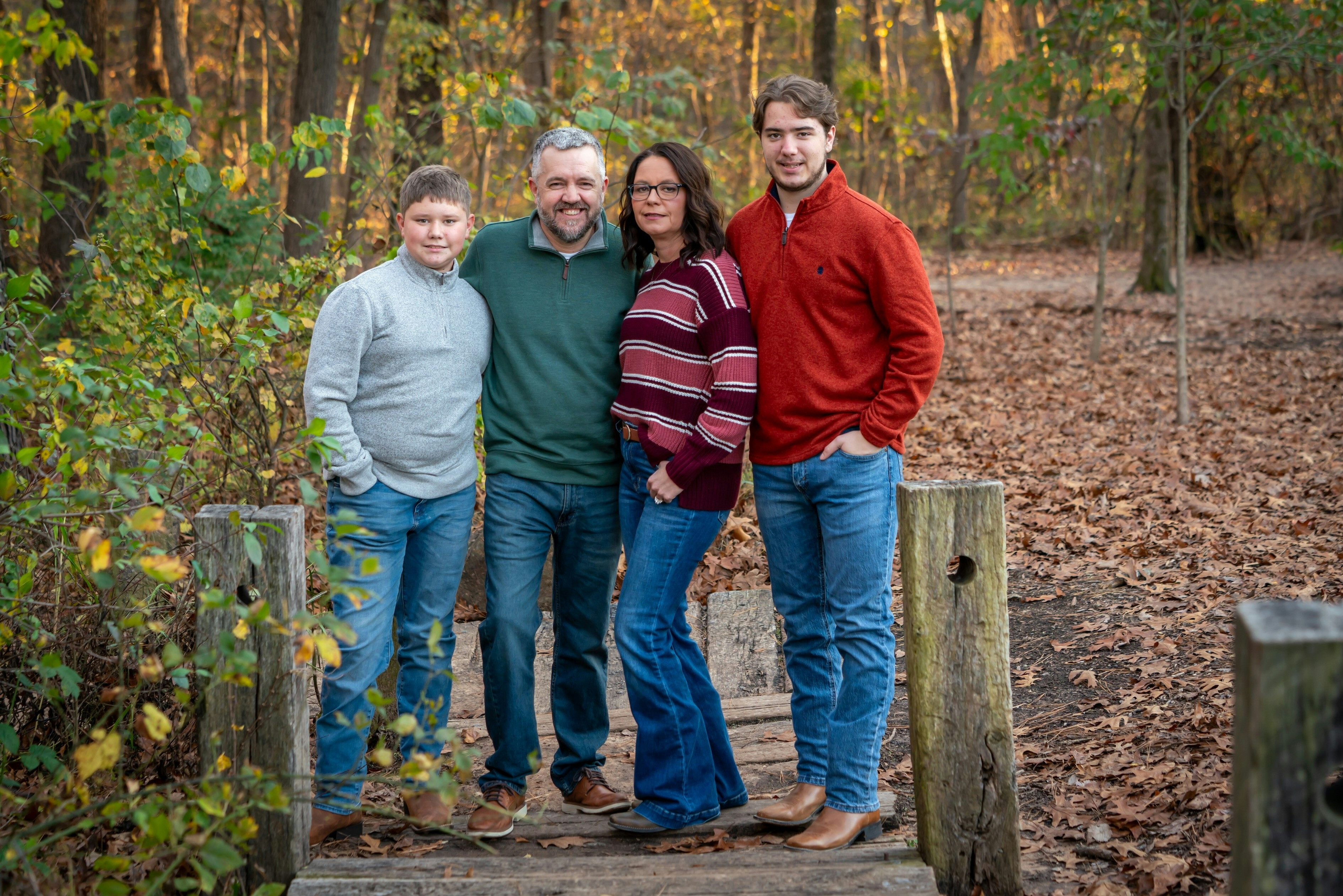 Getting the whole family together during Thanksgiving 2025.