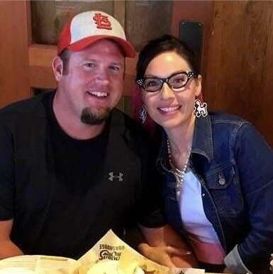 Kellie with her husband Dannie.