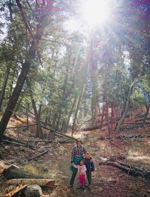 The Bendure's favorite family activity is going hiking.
